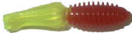 Big Bite Slab Tube 1.75" 10ct Red/Chartreuse