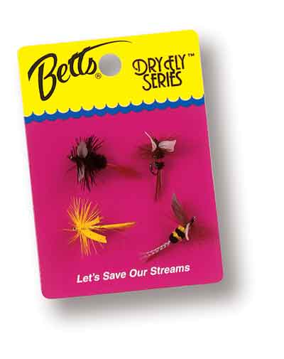 Betts Dry Fly Series 4ct Size 10
