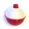 Eagle Claw Float Red/White Snap-on 50ct 2"