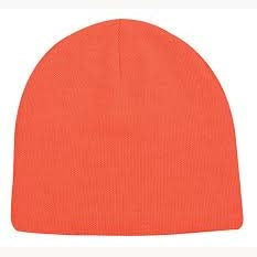 Outdoor Cap Knit Cap with Neon Orange