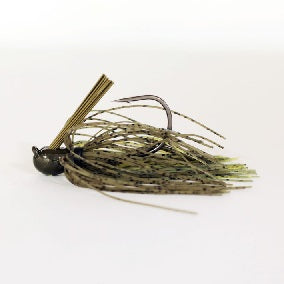Missile Ikes Flip Out Jig 3/8oz Candy Grass