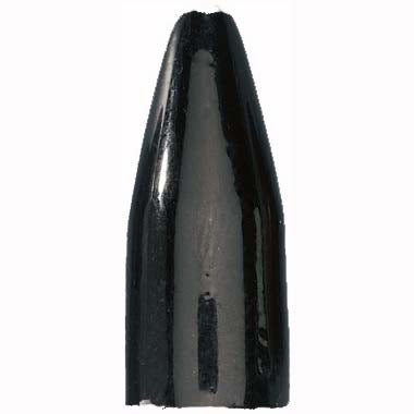 Bullet Weight Painted Worm Sinker Black 2ct 1oz