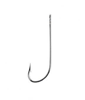 Eagle Claw Trailer Hook Nickle 10ct Size 2/0