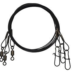 HT Wire Leaders Black 3pack 9
