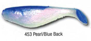 Luckie Strike Shad Minnow MC 5" 10ct Pearl/Blue Back