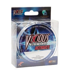 Vicious Ultimate Clear/Blue Mono 100yd 25lb