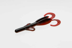 Zoom Baby Brush Hog 5.5" 12/bag Red Shad