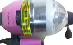 Master Spincast Combo w/lights 5' 6' 2pc Pink