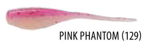 Bobby Garland Mo'Glo Baby Shad 2" Pink Phantom