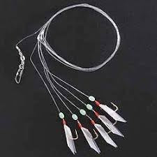 Mustad Piscator 5-Fly Rig Size 2