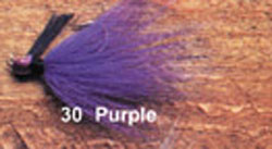 Arkie 1/4 Bucktail 6/cd Purple