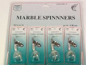 FJ Neil Marble Spinners 1/8oz White