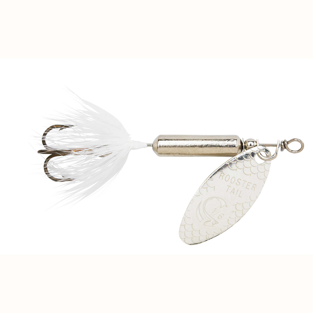 Yakima Rooster Tail 3/8 Chrome White