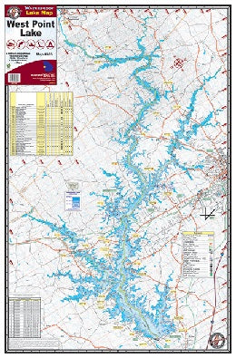 Kingfisher Lake Map West Point