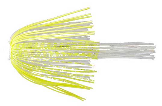 Strike King Perfect Skirts 2ct Chartreuse/White