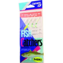 Owner Sabiki Rigs Mackerel Fish Skin Size 6