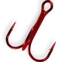 Gamakatsu Treble Hook Red Size 5 9ct