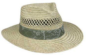 Outdoor Cap Mens Straw Hat -  Nautical 1 Size