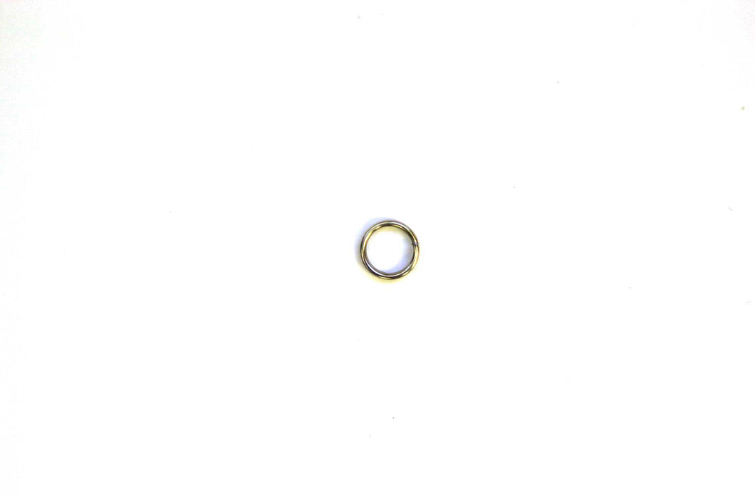 Eagle Claw Split Rings Nickle 10ct Size 2