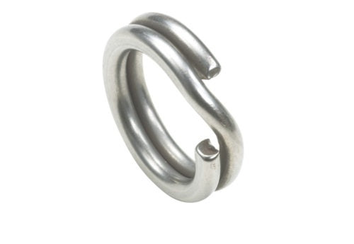 Owner Hyper Wire Split Ring Stainless 8ct 70lb Size 6