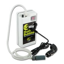 Marine Metal 2-Way Hush Bubbles 12V DC Adapter Included