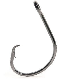 Mustad Offset Classic Circle Black Nickle 8ct Size 2/0
