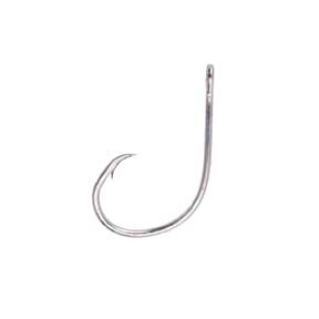 Eagle Claw Circle Bait Black Nickle Hook 6ct Size 5/0