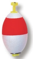 Betts Snap On Weighted Oval 2.00" 50ct Red/White