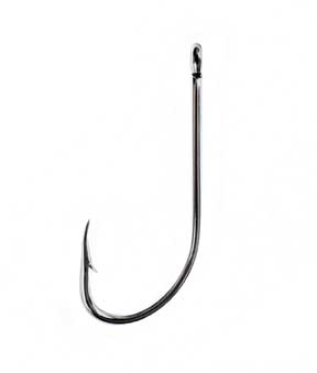 Eagle Claw Nickle Offset Hook 100 Size 1/0
